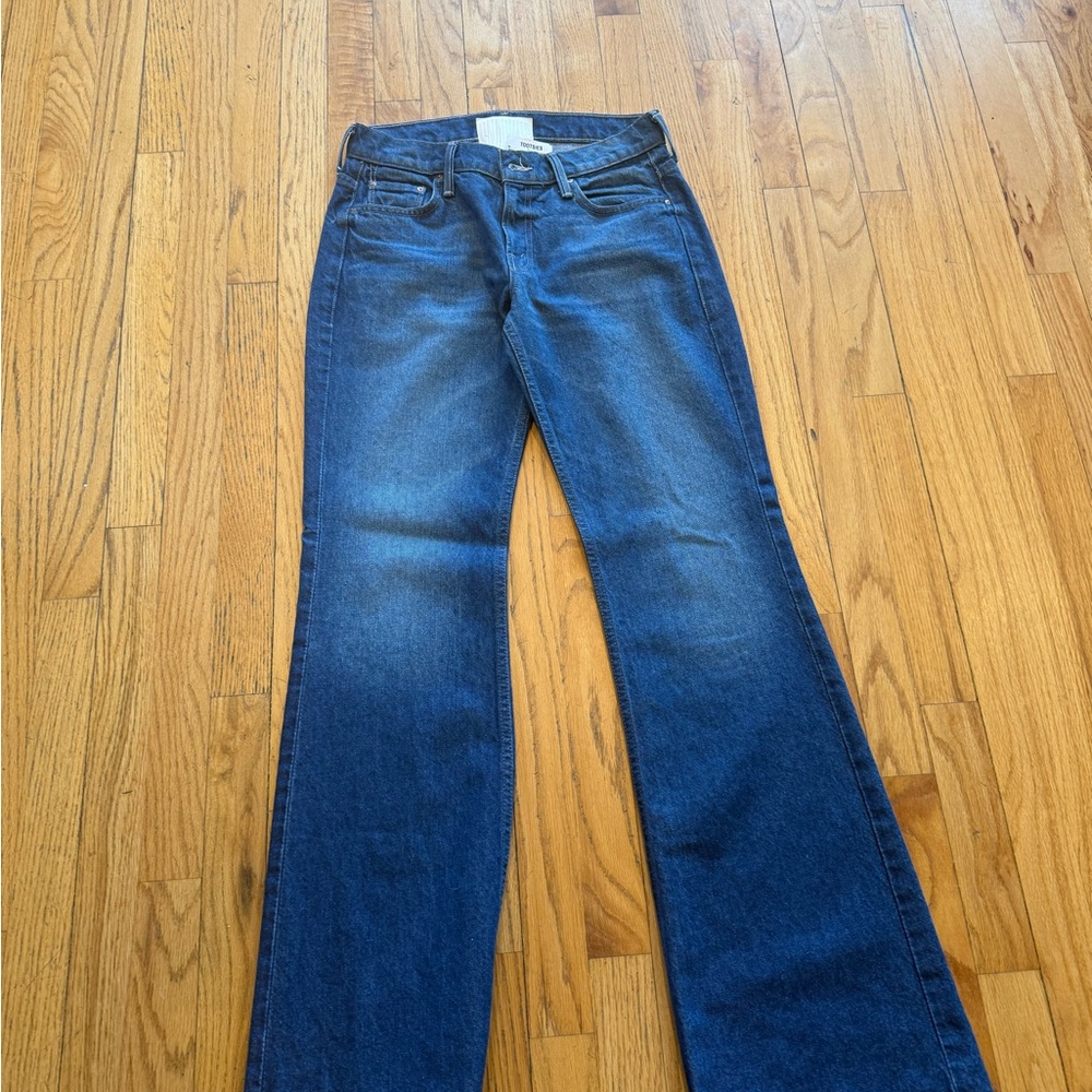 MOTHER Dark Blue Flare Jeans